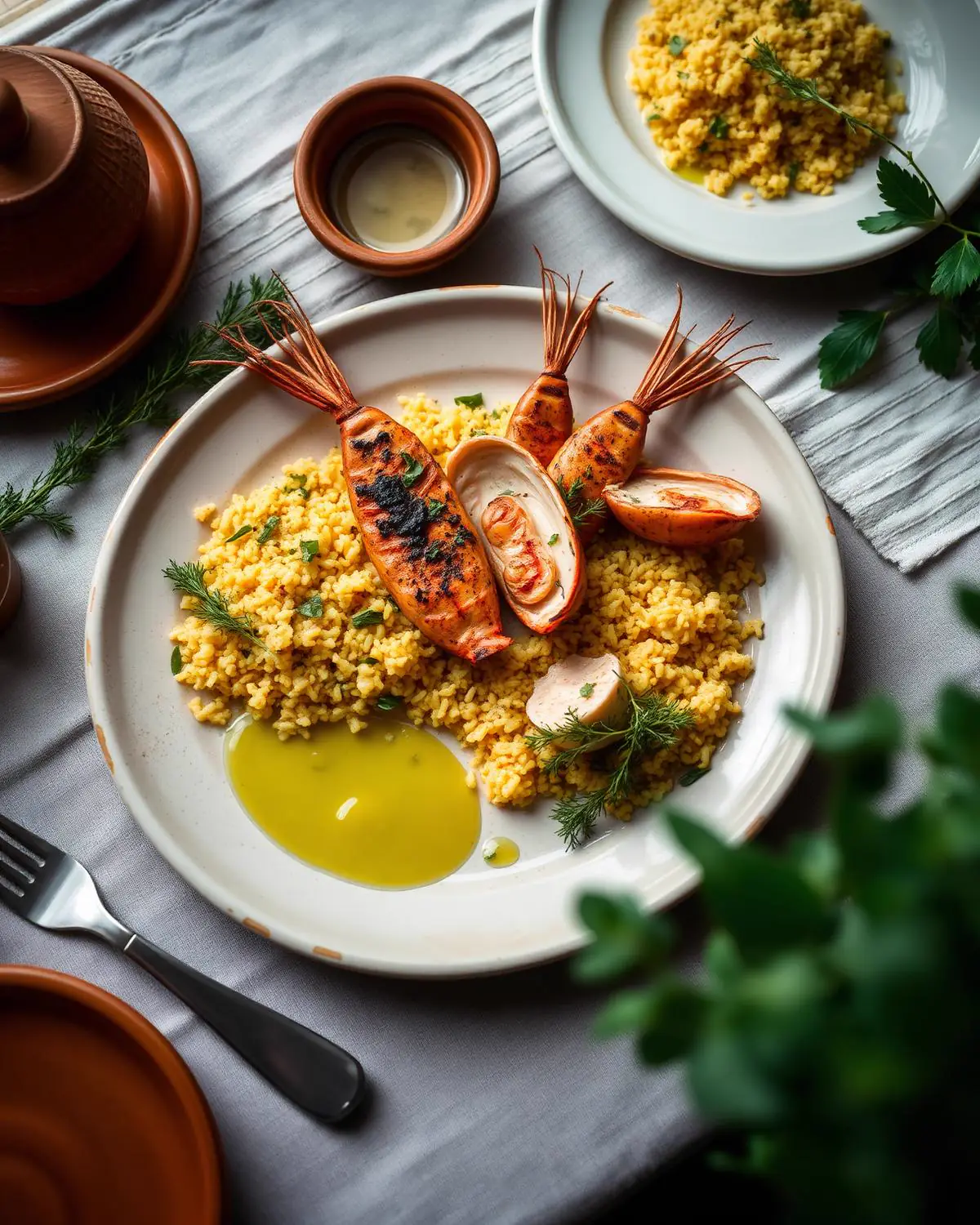Seasonal tasting plate